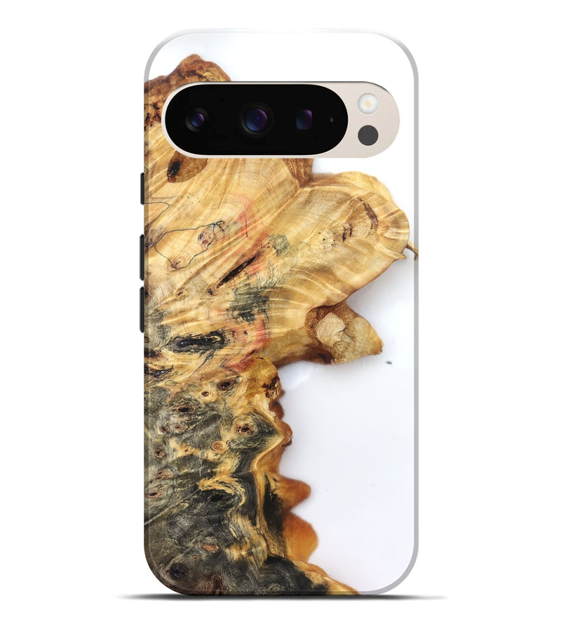 Pixel 9 Pro XL Wood Live Edge Phone Case - Sheena (Clear, 832684)