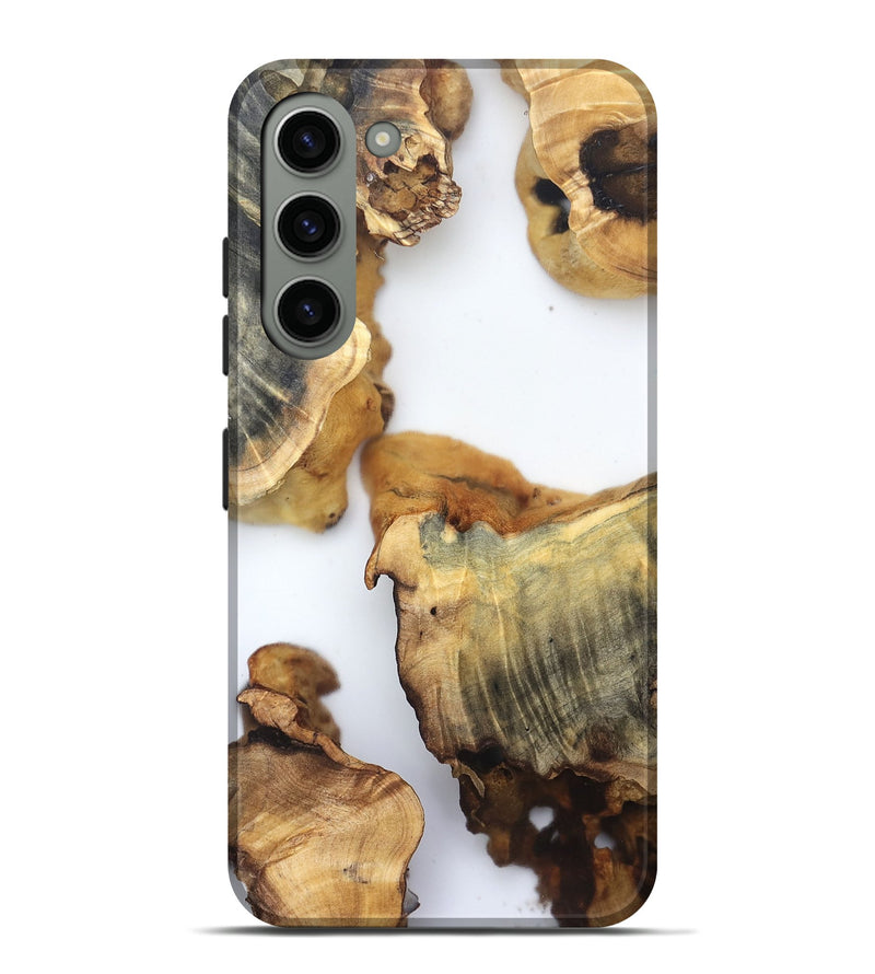 Galaxy S23 Plus Wood Live Edge Phone Case - Brianda (Clear, 832686)