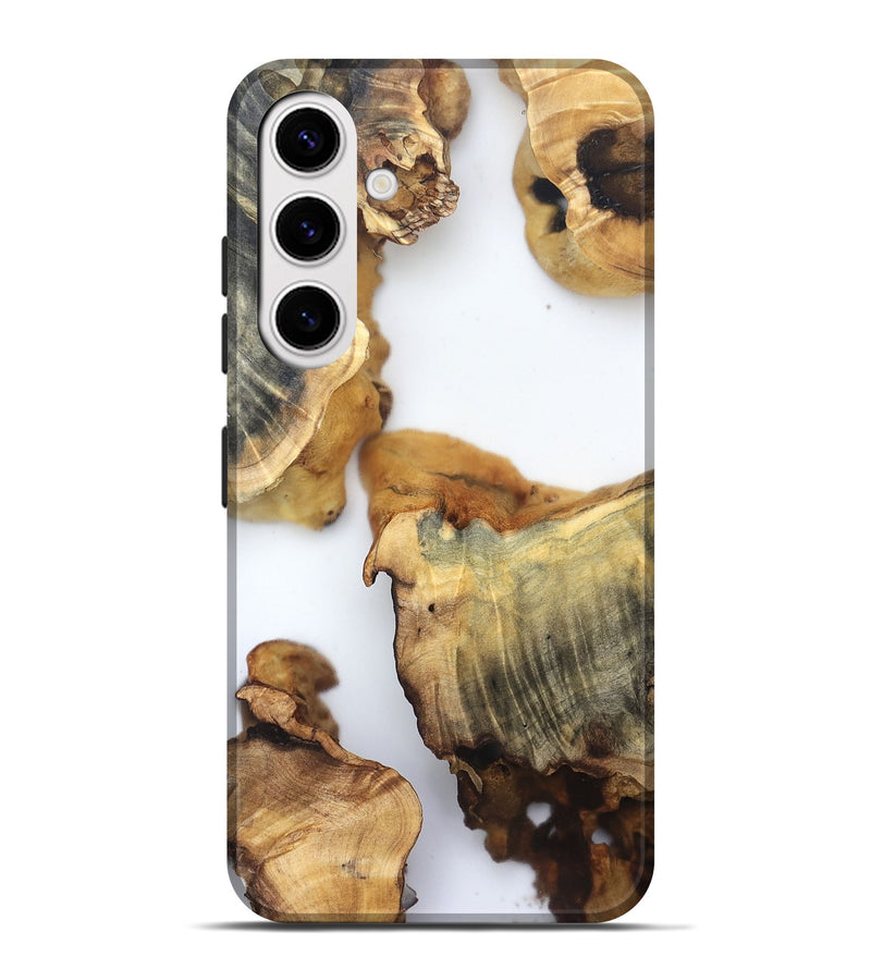 Galaxy S25 Plus Wood Live Edge Phone Case - Brianda (Clear, 832686)
