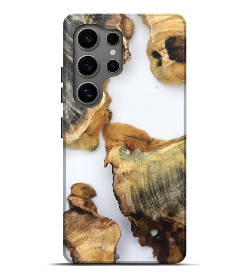 Galaxy S25 Ultra Wood Live Edge Phone Case - Brianda (Clear, 832686)