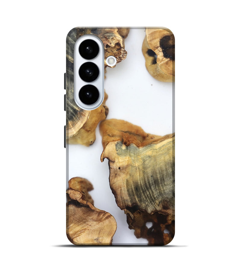 Galaxy S26 Wood Live Edge Phone Case - Brianda (Clear, 832686)