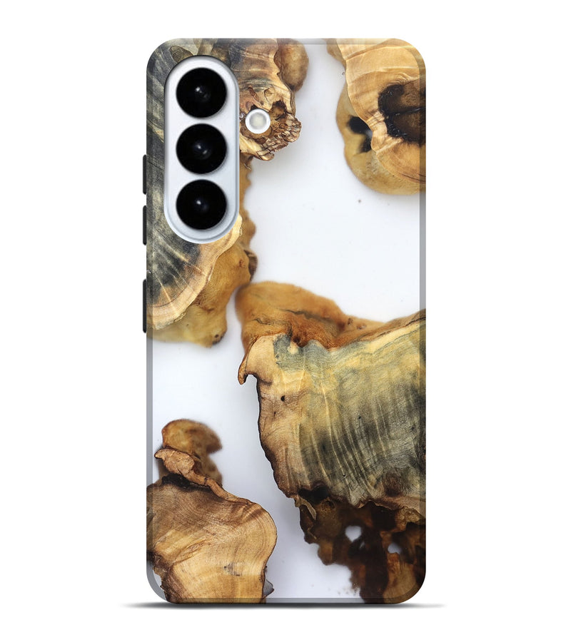 Galaxy S26 Plus Wood Live Edge Phone Case - Brianda (Clear, 832686)