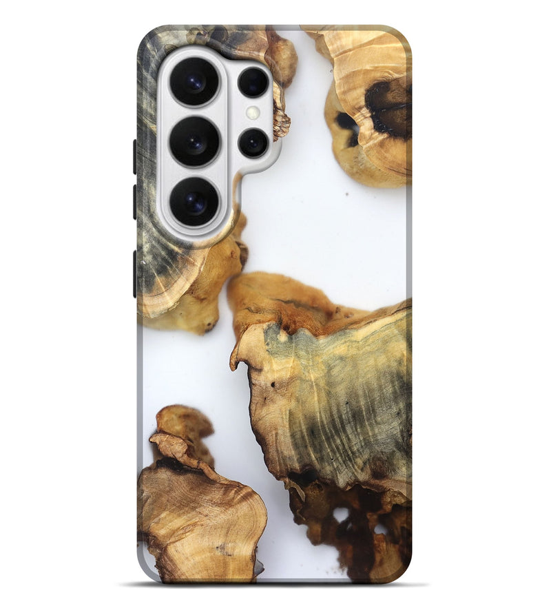 Galaxy S26 Ultra Wood Live Edge Phone Case - Brianda (Clear, 832686)
