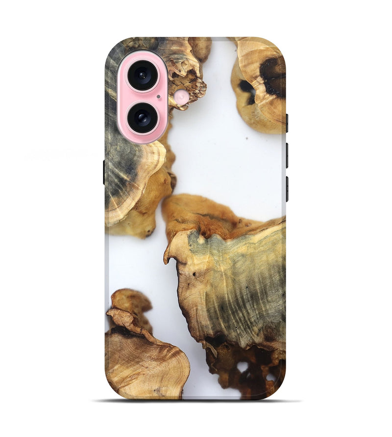 iPhone 17 Wood Live Edge Phone Case - Brianda (Clear, 832686)
