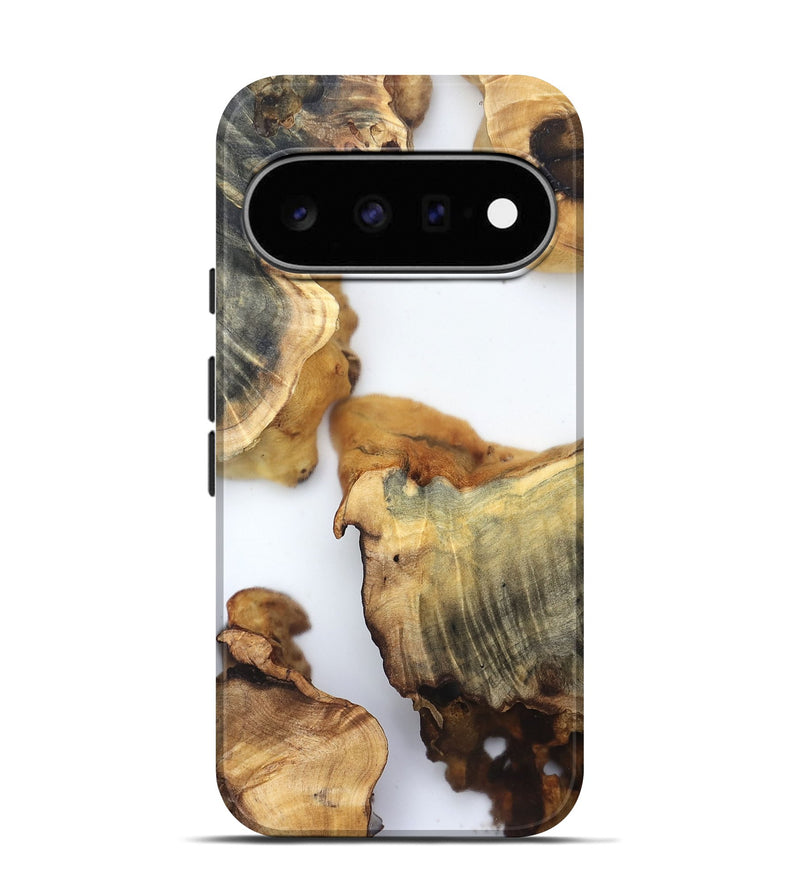 Pixel 11 Pro Wood Live Edge Phone Case - Brianda (Clear, 832686)