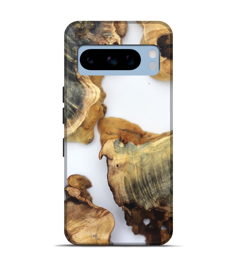 Pixel 8 Pro Wood Live Edge Phone Case - Brianda (Clear, 832686)
