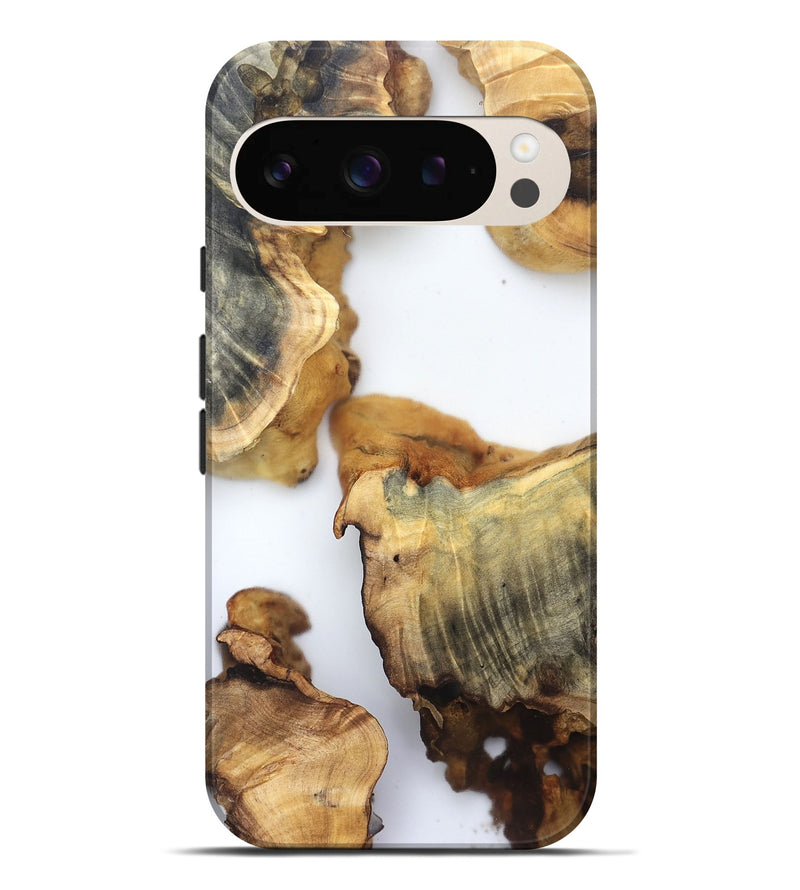 Pixel 9 Pro XL Wood Live Edge Phone Case - Brianda (Clear, 832686)