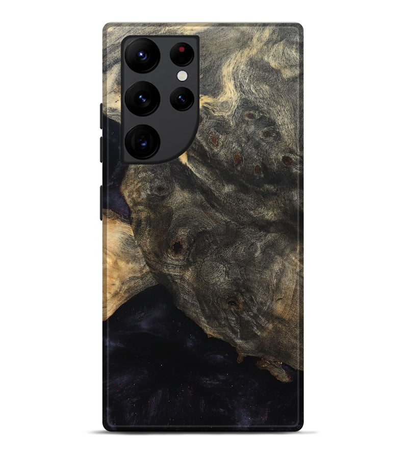 Galaxy S22 Ultra Wood Live Edge Phone Case - Verne (Solid Wood, 832687)