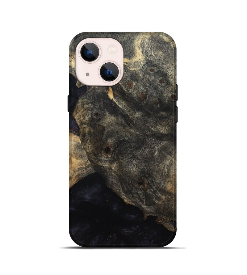 iPhone 13 mini Wood Live Edge Phone Case - Verne (Solid Wood, 832687)