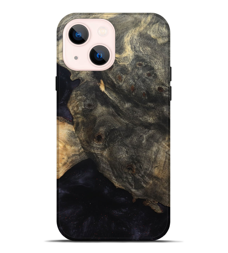 iPhone 14 Plus Wood Live Edge Phone Case - Verne (Solid Wood, 832687)