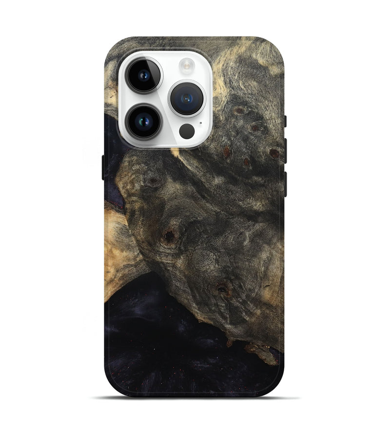 iPhone 15 Pro Wood Live Edge Phone Case - Verne (Solid Wood, 832687)