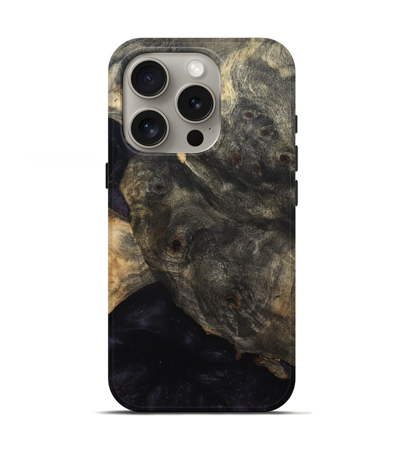 iPhone 16 Pro Wood Live Edge Phone Case - Verne (Solid Wood, 832687)