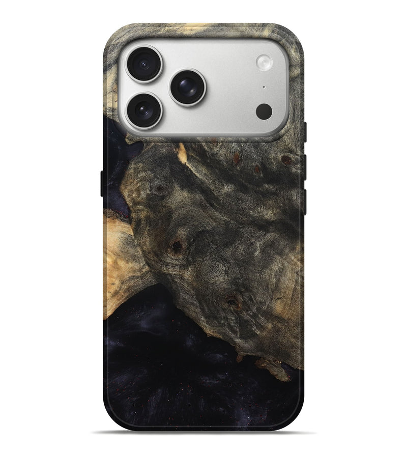 iPhone 17 Pro Max Wood Live Edge Phone Case - Verne (Solid Wood, 832687)
