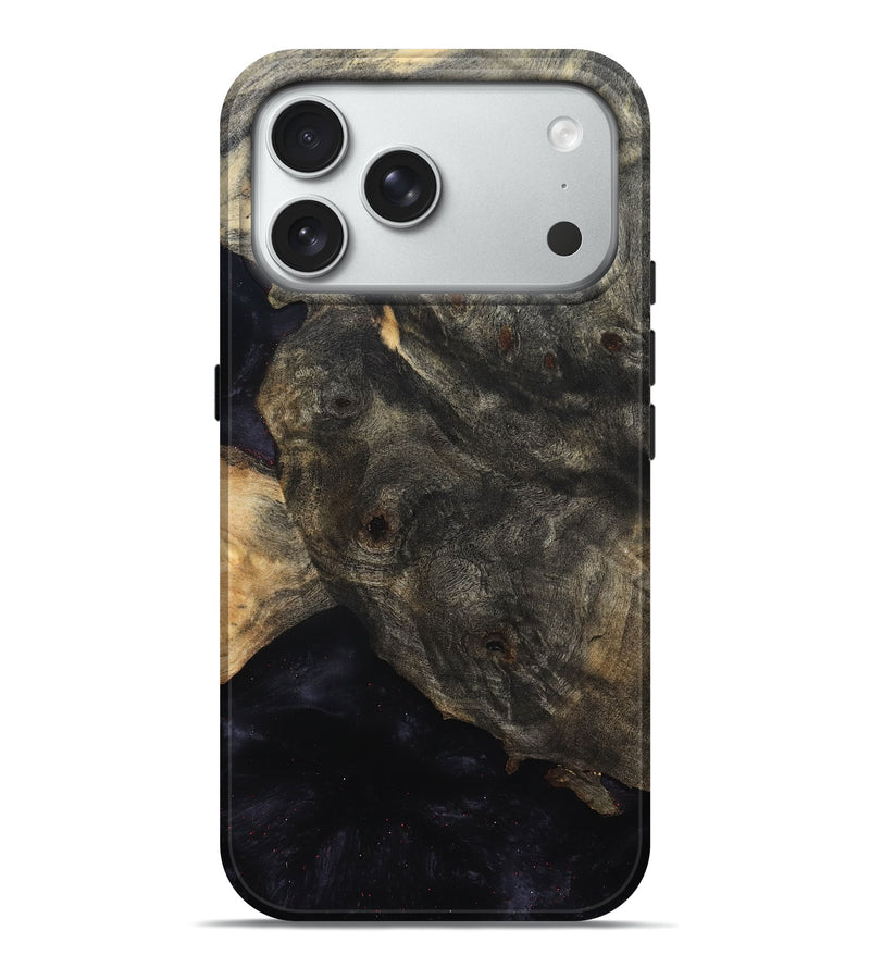 iPhone 18 Pro Max Wood Live Edge Phone Case - Verne (Solid Wood, 832687)