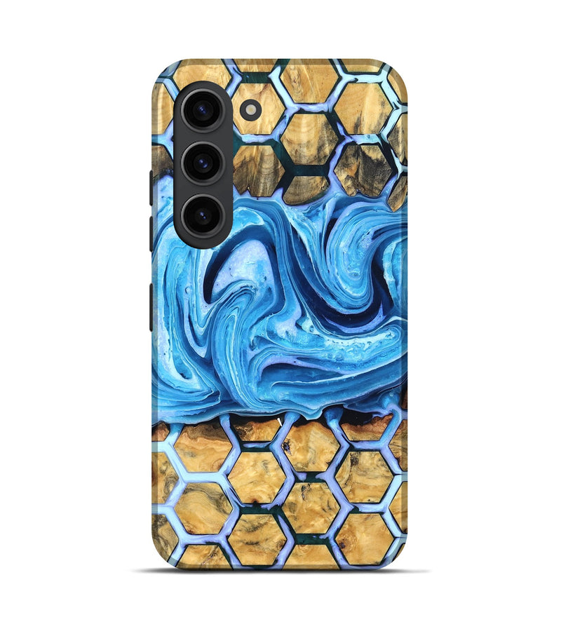 Galaxy S23 Wood Live Edge Phone Case - Docia (Pattern, 832688)