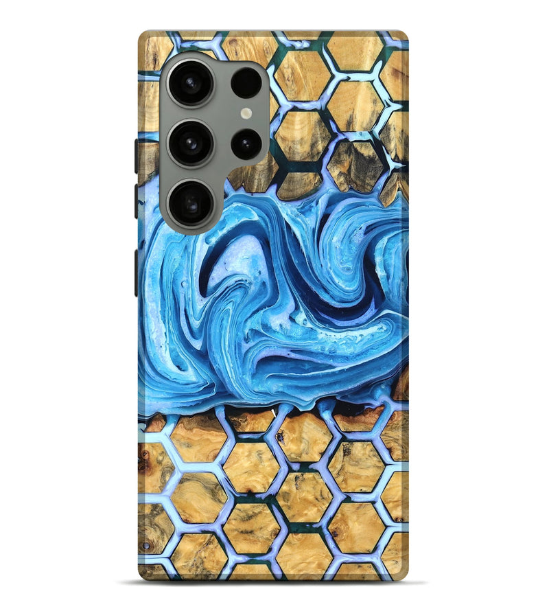 Galaxy S24 Ultra Wood Live Edge Phone Case - Docia (Pattern, 832688)