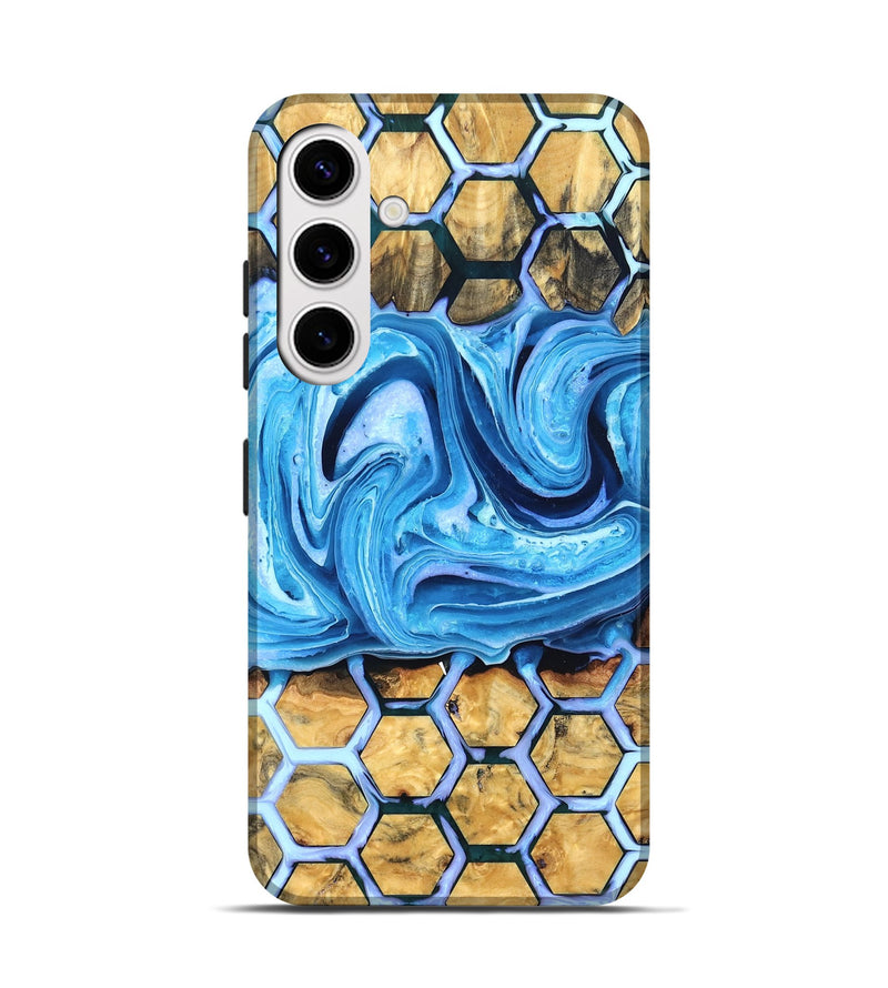 Galaxy S25 Wood Live Edge Phone Case - Docia (Pattern, 832688)