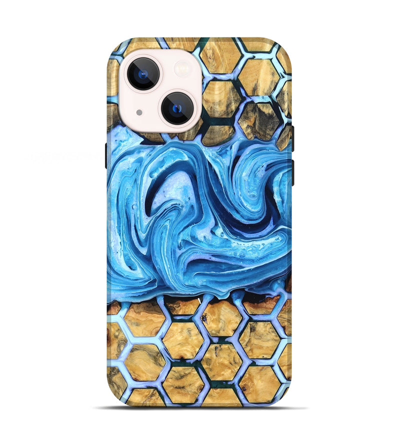iPhone 13 Wood Live Edge Phone Case - Docia (Pattern, 832688)