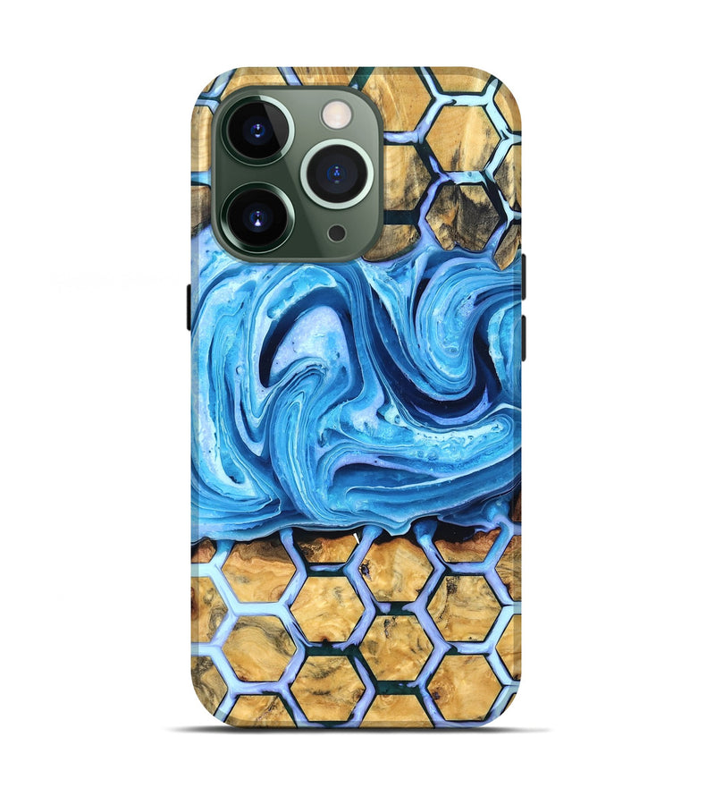 iPhone 13 Pro Wood Live Edge Phone Case - Docia (Pattern, 832688)