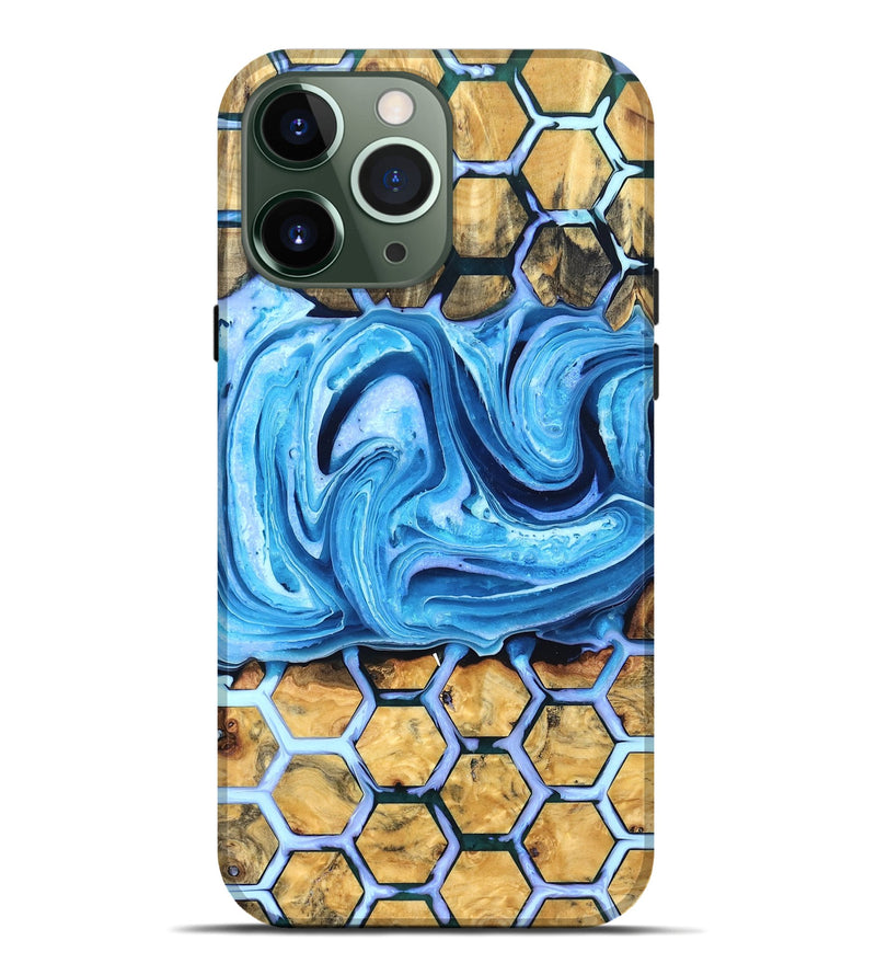 iPhone 13 Pro Max Wood Live Edge Phone Case - Docia (Pattern, 832688)