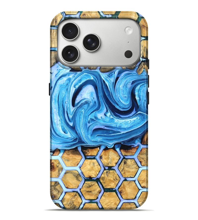 iPhone 17 Pro Max Wood Live Edge Phone Case - Docia (Pattern, 832688)