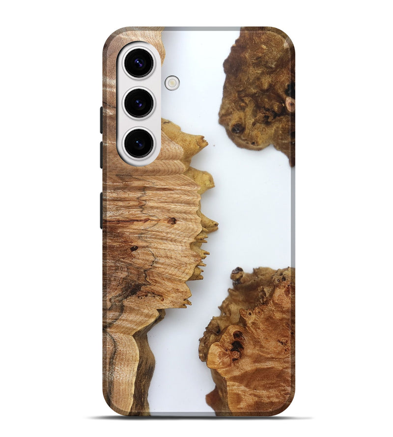 Galaxy S25 Plus Wood Live Edge Phone Case - Lylah (Clear, 832689)
