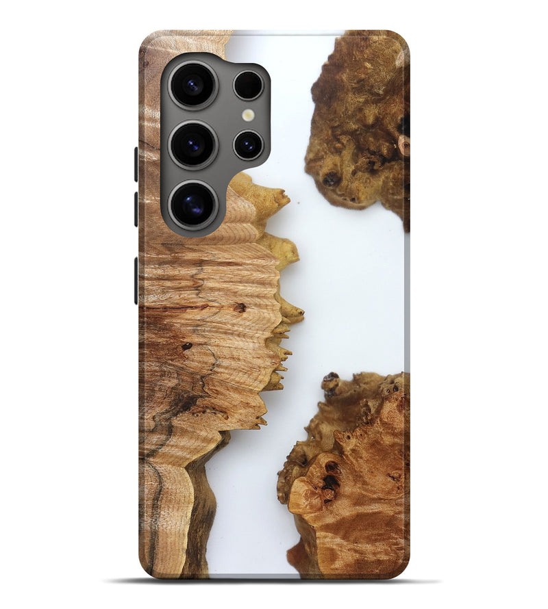 Galaxy S25 Ultra Wood Live Edge Phone Case - Lylah (Clear, 832689)