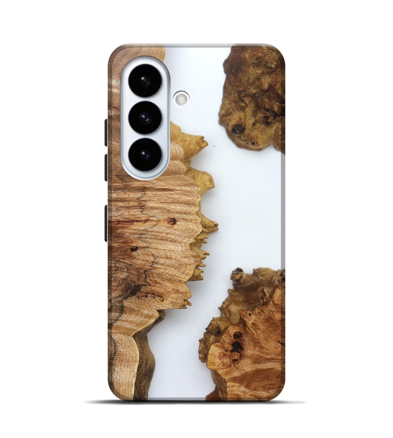 Galaxy S26 Wood Live Edge Phone Case - Lylah (Clear, 832689)