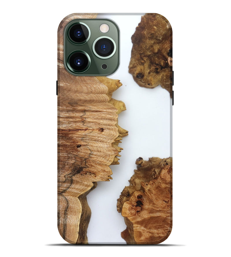 iPhone 13 Pro Max Wood Live Edge Phone Case - Lylah (Clear, 832689)