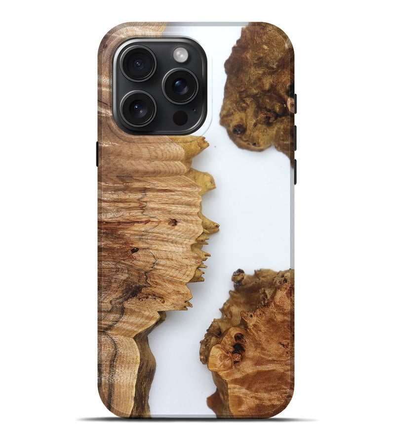 iPhone 16 Pro Max Wood Live Edge Phone Case - Lylah (Clear, 832689)
