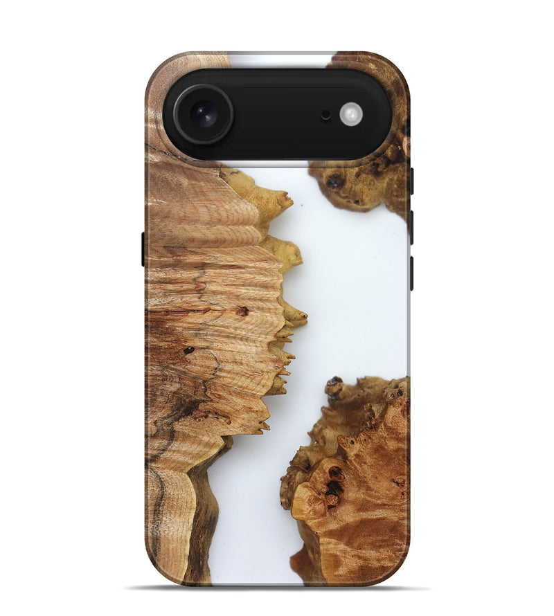 iPhone 17 Air Wood Live Edge Phone Case - Lylah (Clear, 832689)