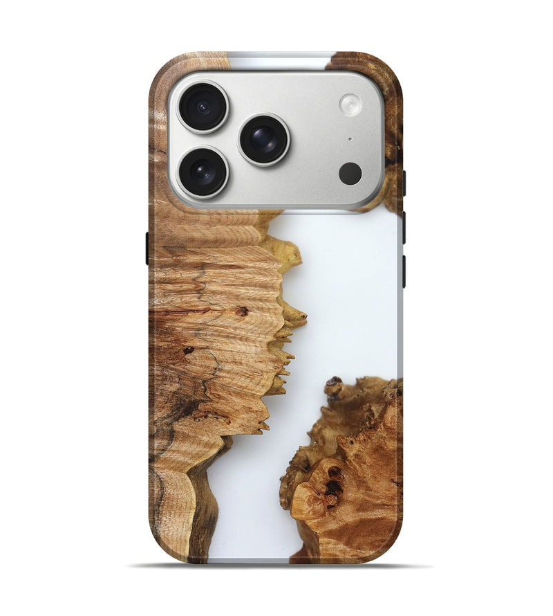 iPhone 17 Pro Wood Live Edge Phone Case - Lylah (Clear, 832689)