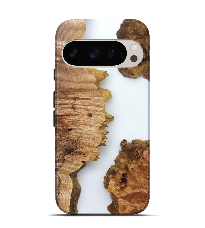 Pixel 10 Pro Wood Live Edge Phone Case - Lylah (Clear, 832689)
