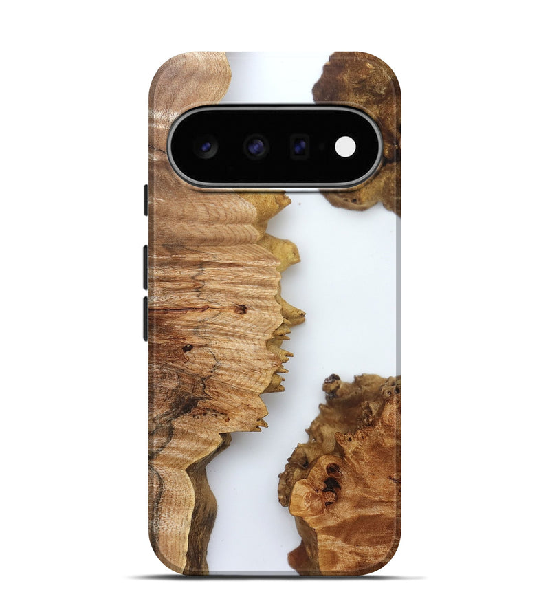 Pixel 11 Pro Wood Live Edge Phone Case - Lylah (Clear, 832689)