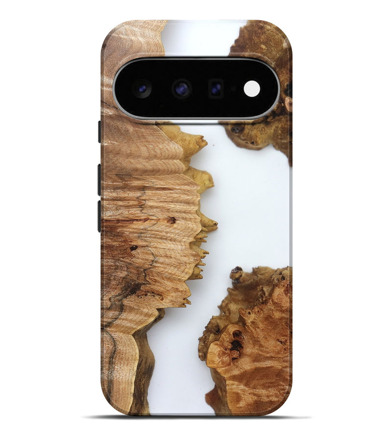 Pixel 11 Pro XL Wood Live Edge Phone Case - Lylah (Clear, 832689)