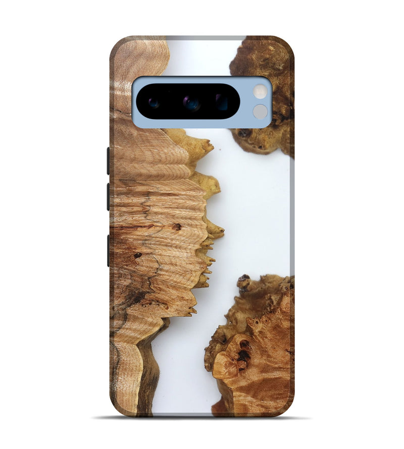 Pixel 8 Pro Wood Live Edge Phone Case - Lylah (Clear, 832689)