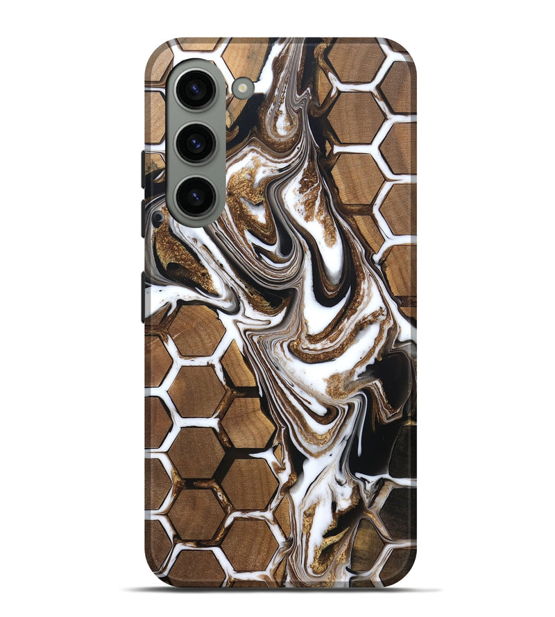 Galaxy S23 Plus Wood Live Edge Phone Case - Jodi (Pattern, 832691)