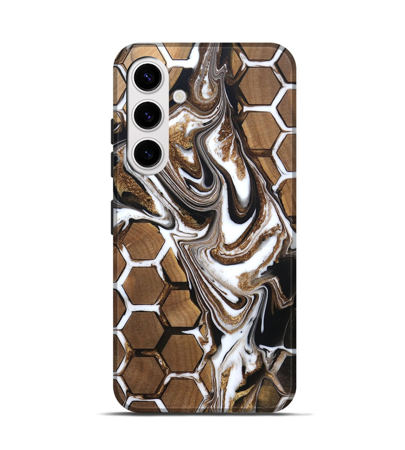 Galaxy S25 Wood Live Edge Phone Case - Jodi (Pattern, 832691)