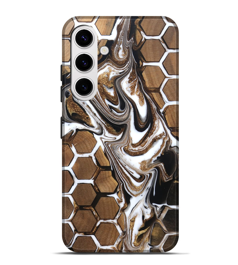 Galaxy S25 Plus Wood Live Edge Phone Case - Jodi (Pattern, 832691)