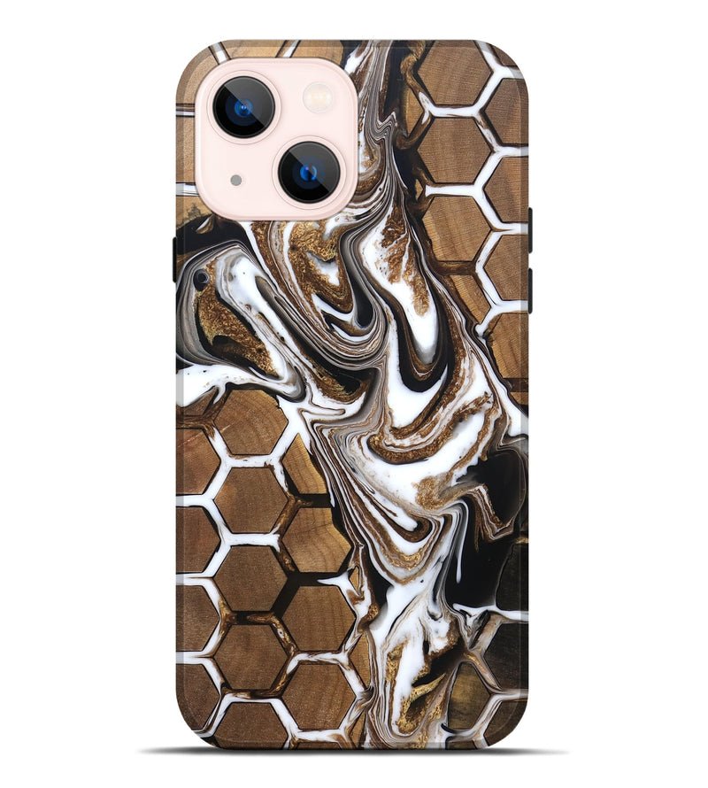 iPhone 14 Plus Wood Live Edge Phone Case - Jodi (Pattern, 832691)