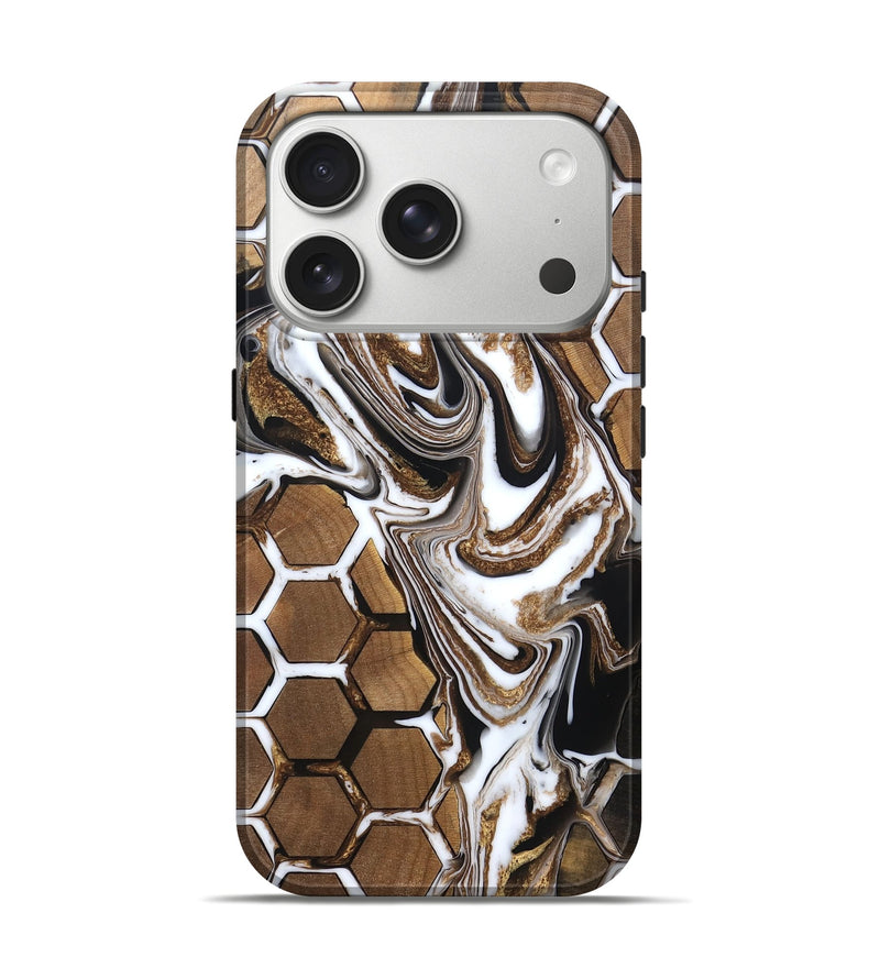 iPhone 17 Pro Wood Live Edge Phone Case - Jodi (Pattern, 832691)