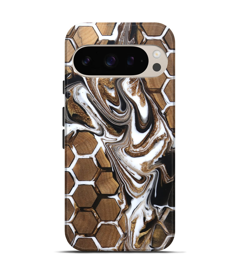 Pixel 9 Wood Live Edge Phone Case - Jodi (Pattern, 832691)