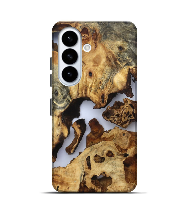 Galaxy S26 Wood Live Edge Phone Case - Moriah (Clear, 832694)