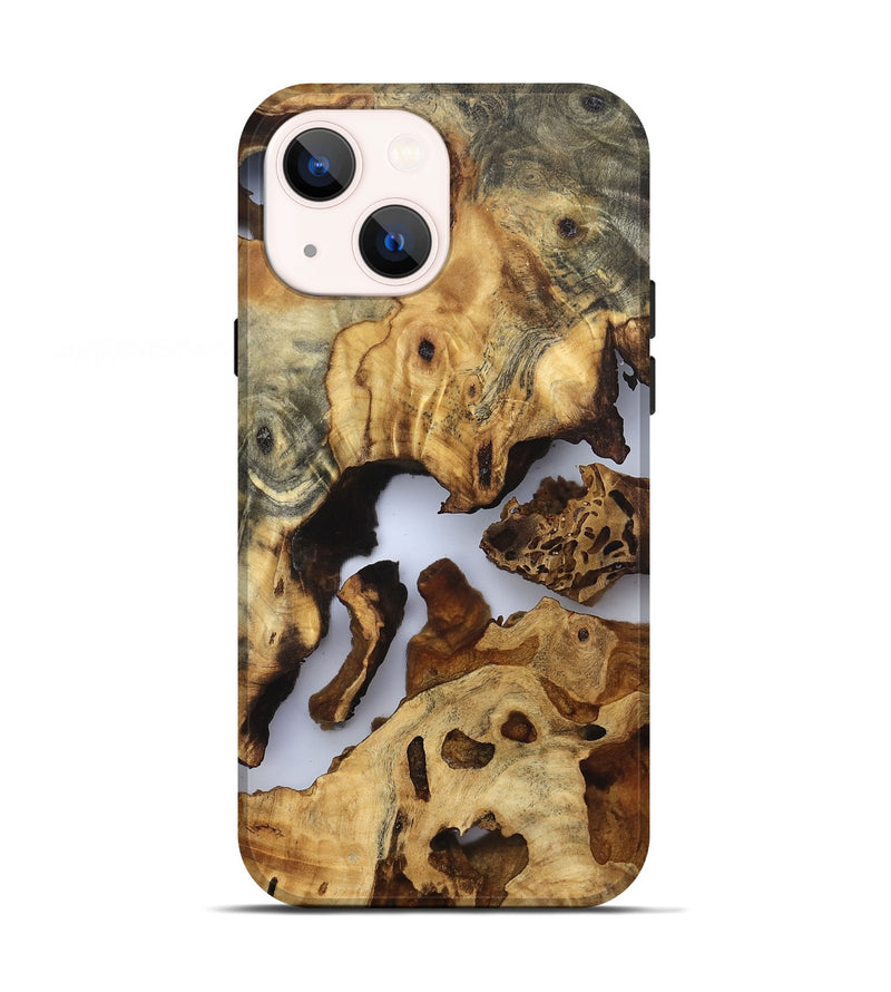 iPhone 13 Wood Live Edge Phone Case - Moriah (Clear, 832694)