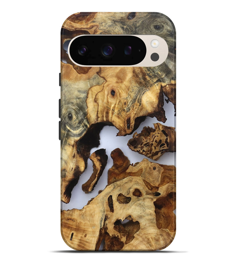 Pixel 10 Pro XL Wood Live Edge Phone Case - Moriah (Clear, 832694)