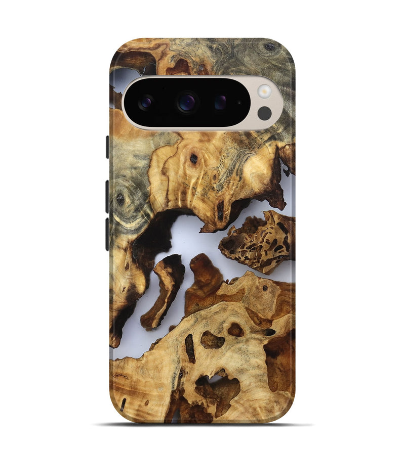 Pixel 9 Pro Wood Live Edge Phone Case - Moriah (Clear, 832694)