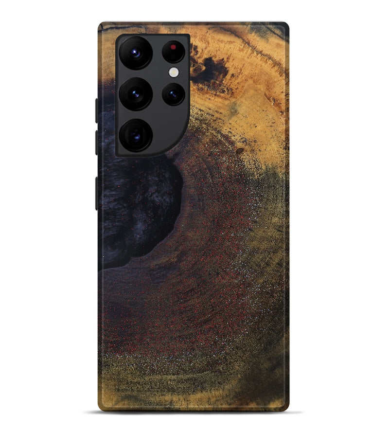 Galaxy S22 Ultra Wood Live Edge Phone Case - Candice (Solid Wood, 832696)