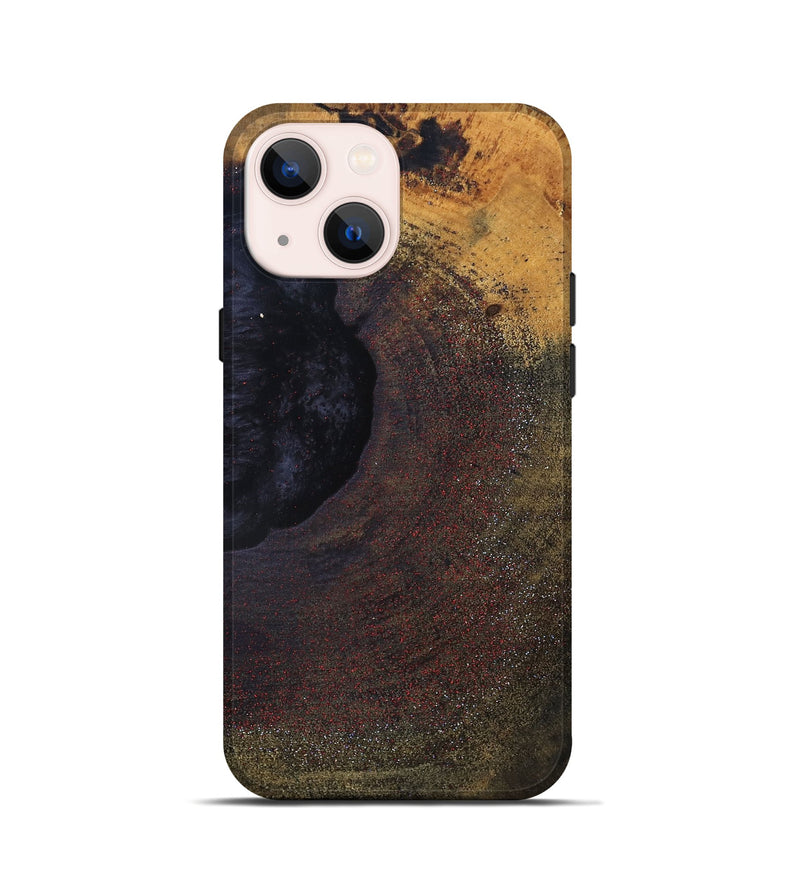iPhone 13 mini Wood Live Edge Phone Case - Candice (Solid Wood, 832696)