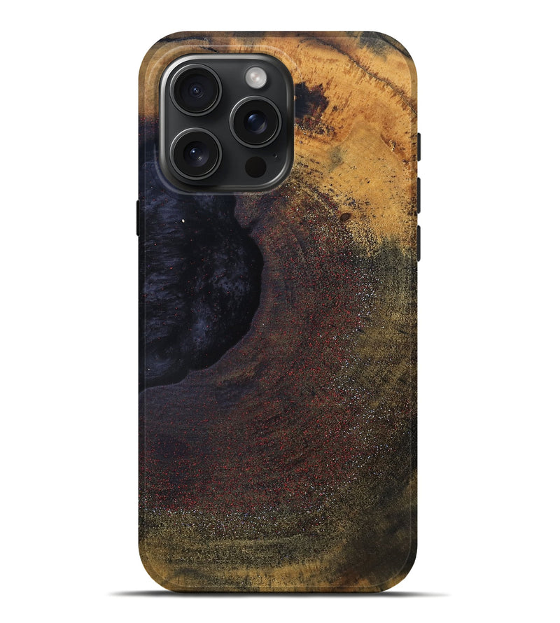 iPhone 16 Pro Max Wood Live Edge Phone Case - Candice (Solid Wood, 832696)