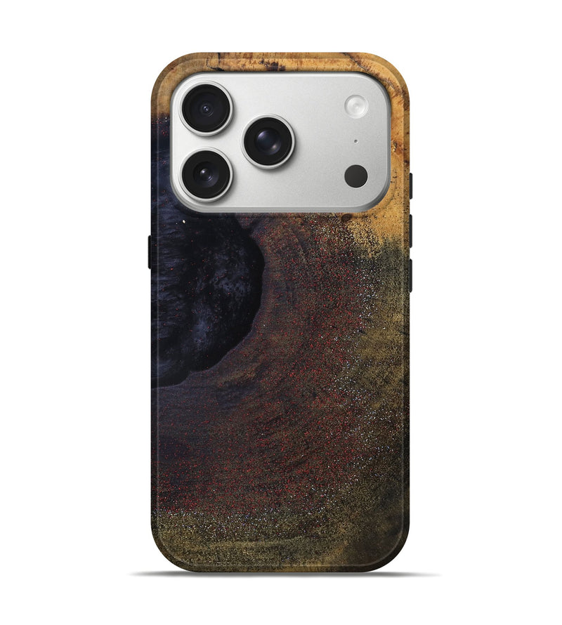 iPhone 17 Pro Wood Live Edge Phone Case - Candice (Solid Wood, 832696)